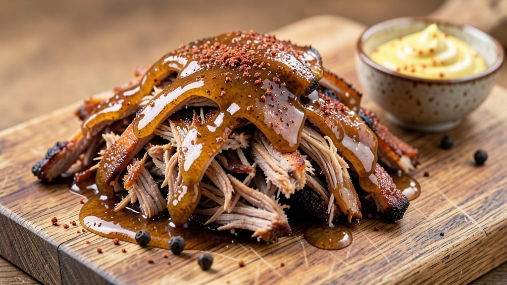 A&W Root Beer Pulled Pork Recipe: Smoky-Sweet Swirls Over Crispy Celery Crowns