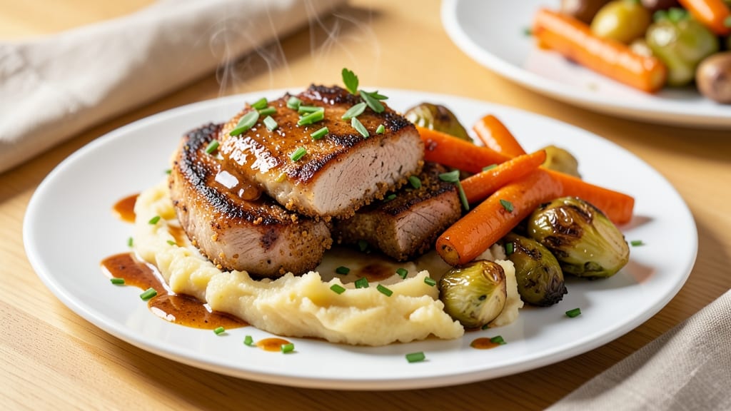 Mixed Pork Chops Recipe: Pan-Sear Crispy Edges, Pink Centers in 20
