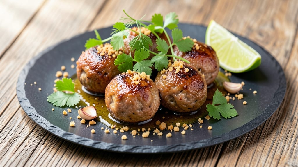 Mince Pork Balls Recipe: Savory Pan-Fried Bites With Herby Crispy Coating