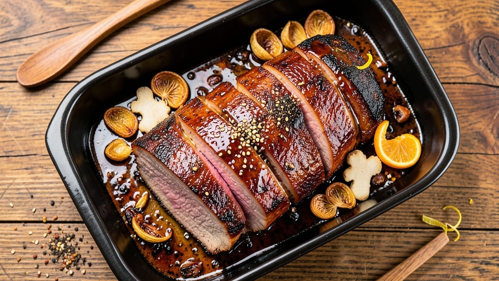Asian Pork Loin Roast Recipe: Glazed With Five-Spice and Honey