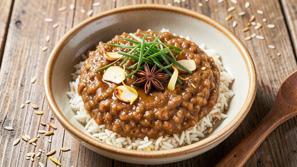 Minced Pork Porridge Recipe: Fragrant Ginger and Star Anise Comfort Bowl