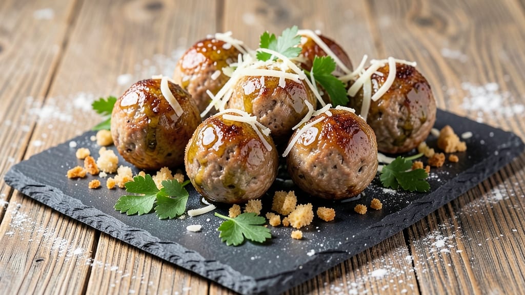 Mini Pork Meatballs Recipe: Bite-Sized Crispy Edges and Juicy Hearts