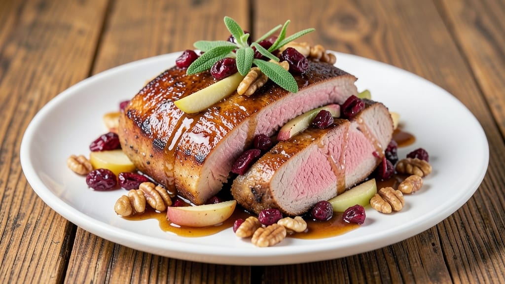 Apple Cranberry Stuffed Pork Tenderloin Recipe: Sweet-Tart Filling That Never Leaks