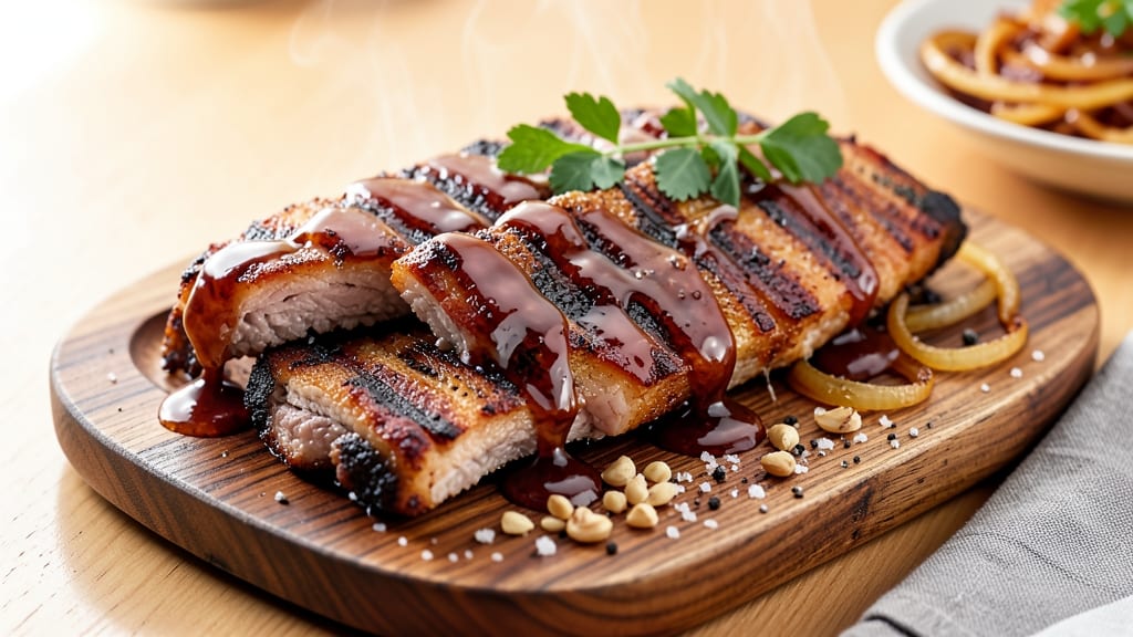 Ah So Sauce Boneless Pork Ribs Recipe: Smoky-Sweet Glaze With Crispy Edges