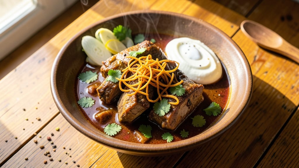 Anglo-Indian Pork Curry Recipe: Fragrant Vinegar and Tamarind Tang in One Pot