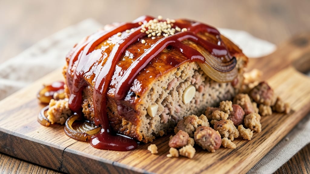 Meatloaf Recipe With Pork Sausage: Juicy Crust and Savory Sausage Swirls