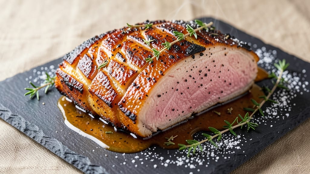 Air Fryer Roast Pork Belly Recipe: Crispy Bark Meets Juicy, Melty Centers