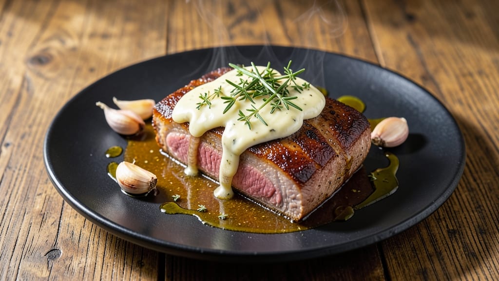 Amazing Pork Loin Recipe: Smoky Garlic Butter Sear for Juicy Pink Hearts