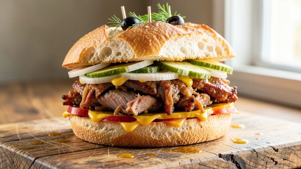 Cuban Pork Sandwiches Recipe: Slow-Cooker Magic With Crispy Plantain Twist