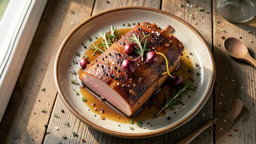 4-Pound Pork Roast Recipe: Juicy Pink Hearts With Crispy Herb Crust