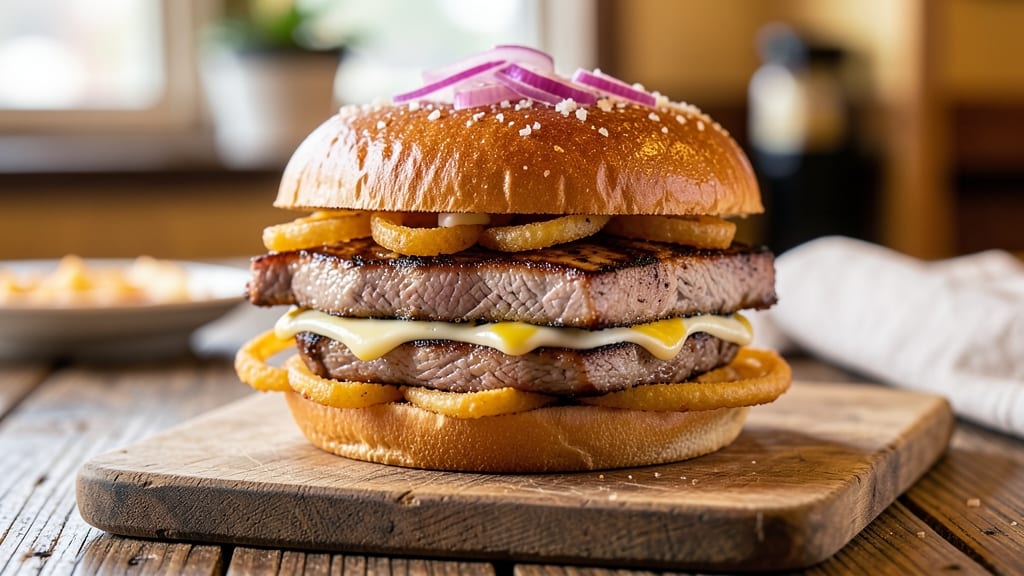 Midwest-Style Pork Tenderloin Sandwich Recipe: Juicy Slices With Crispy Onion Strings