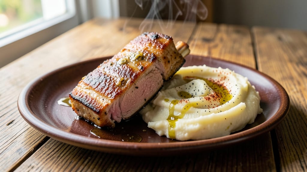 Baked Pork Chops and Mashed Potatoes Recipe: One-Pan Dinner With Crispy Edges