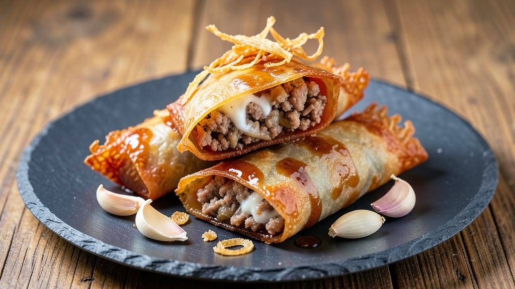 Minced Pork Spring Rolls Recipe: Crispy Wraps Stuffed With Savory Pork and Fresh Herbs