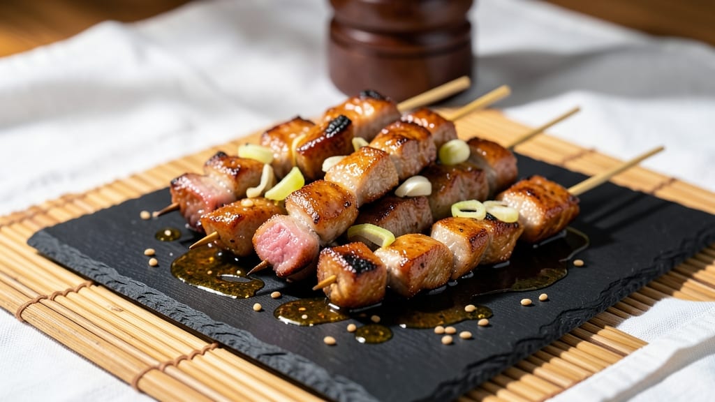 Asian Pork Kabobs Recipe: Sweet-Chili Marinated Skewers With Caramelized Edges