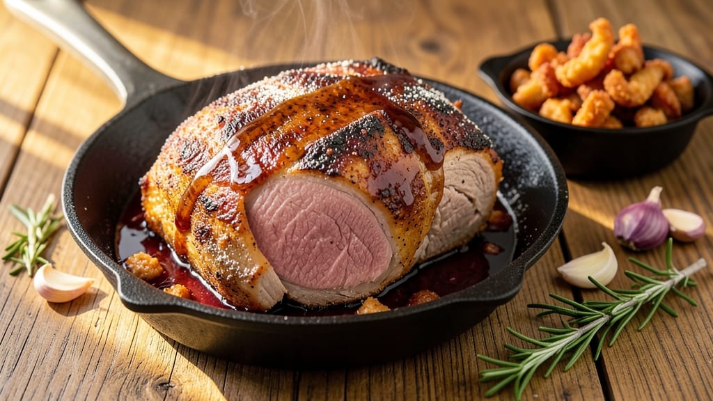 Amazing Pork Roast Recipe: Spice-Rubbed Crust Meets Juicy Pink Hearts