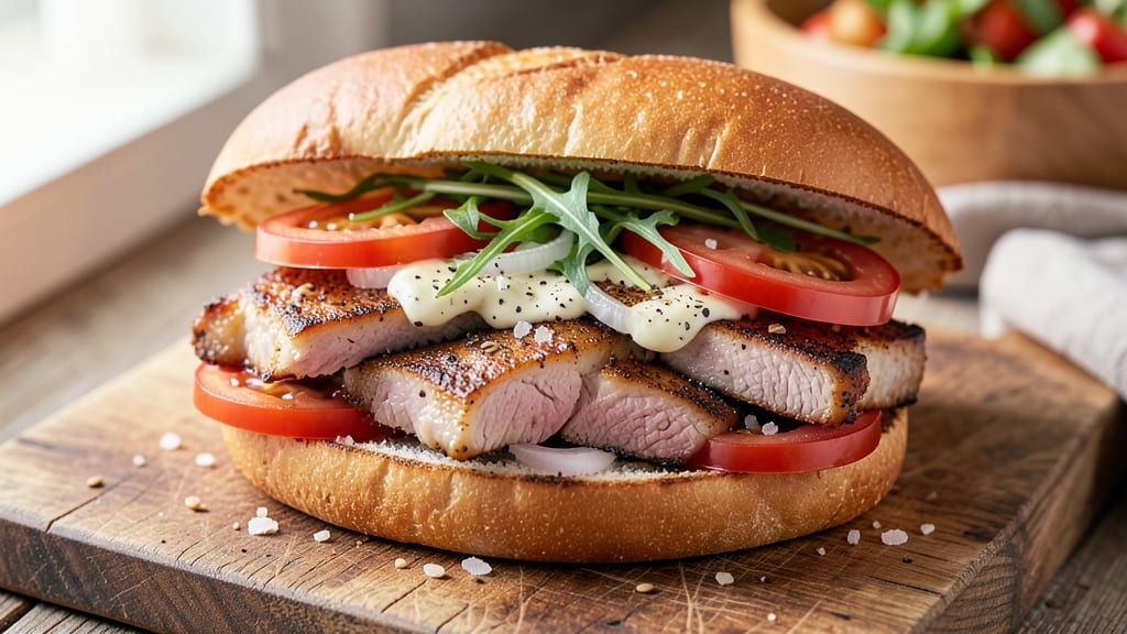 Air Fryer Pork Tenderloin Sandwich Recipe: Juicy, Caramelized Bites in 15 Minutes