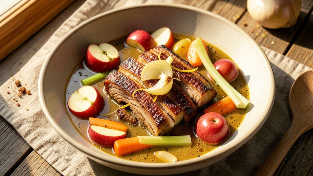Apple Pork Ribs and Apple Soup Recipe: Sweet-Tart Harmony in One Pot