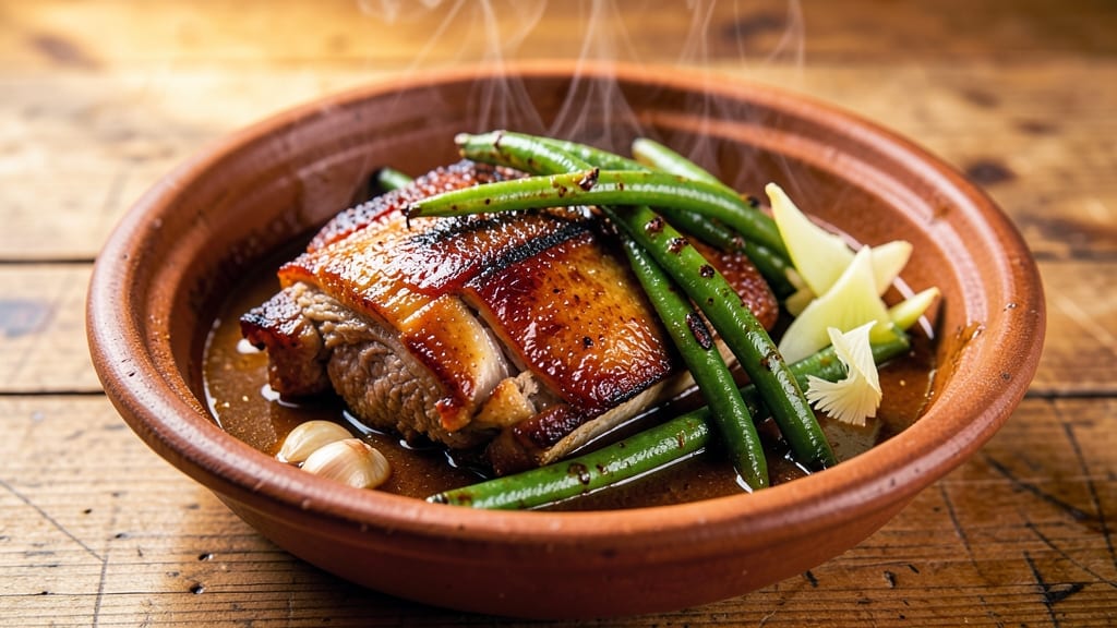 Adobo Sitaw With Pork Recipe: Smoky Soy-Ginger Braise With Crunchy Celery
