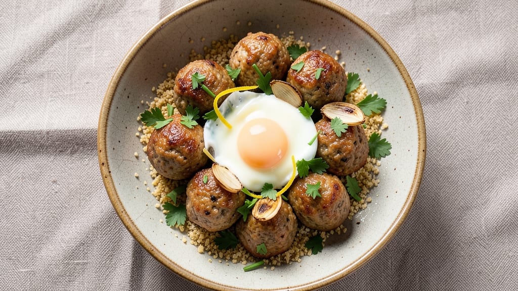 Minced Pork Meatballs Recipe: Herb-Infused Bites With Pan-Seared Crust